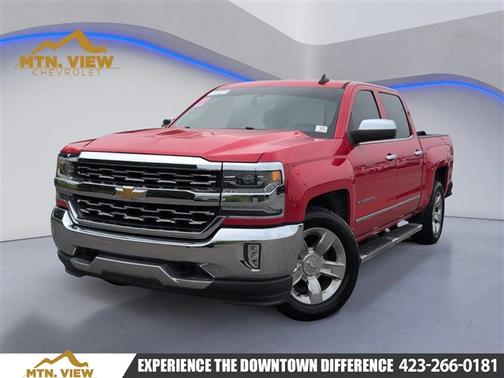 Red 2017 Chevrolet Silverado 1500 LTZ