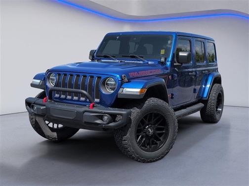 Ocean Blue Metallic 2019 Jeep Wrangler Unlimited Rubicon