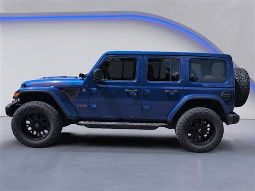 Ocean Blue Metallic 2019 Jeep Wrangler Unlimited Rubicon