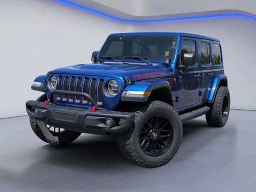 Ocean Blue Metallic 2019 Jeep Wrangler Unlimited Rubicon