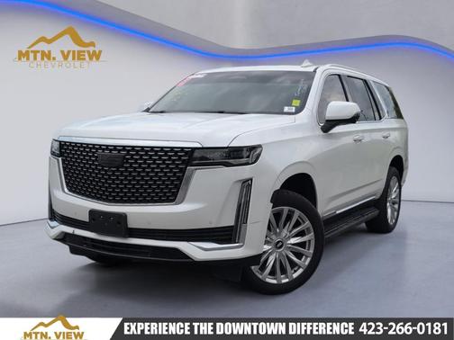 Crystal White 2022 Cadillac Escalade Luxury