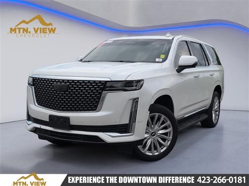 Crystal White 2022 Cadillac Escalade Luxury