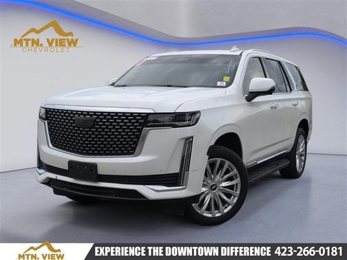 Crystal White 2022 Cadillac Escalade Luxury