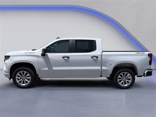 White 2026 Chevrolet Silverado 1500 Custom