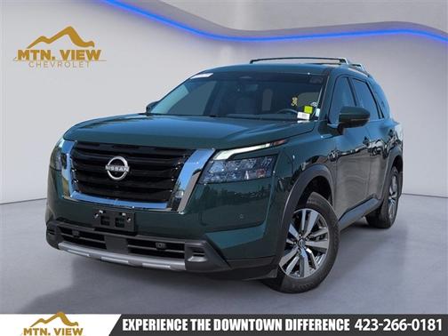 Obsidian Green 2025 Nissan Pathfinder SL