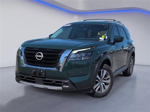Obsidian Green 2025 Nissan Pathfinder SL