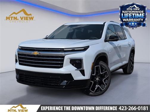 White 2026 Chevrolet Traverse High Country