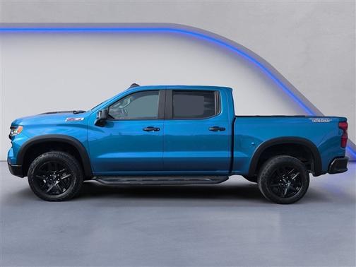 Glacier Blue Metallic 2022 Chevrolet Silverado 1500 LT Trail Boss
