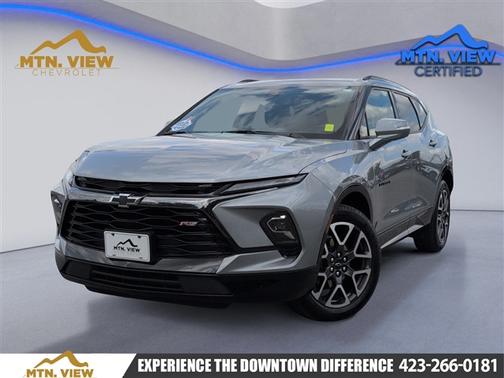Sterling Gray Metallic 2025 Chevrolet Blazer RS