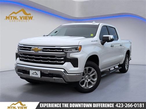 Summit White 2025 Chevrolet Silverado 1500 LTZ