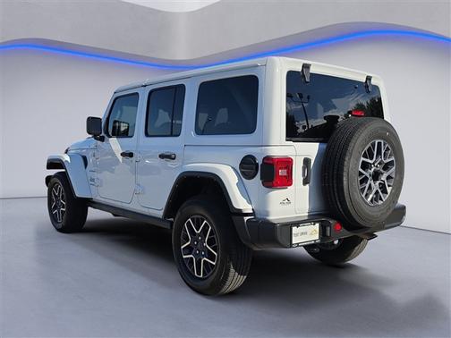 Bright White Clearcoat 2024 Jeep Wrangler Sahara