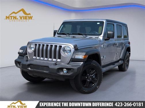 Billet Silver Metallic Clearcoat 2018 Jeep Wrangler Unlimited Sport