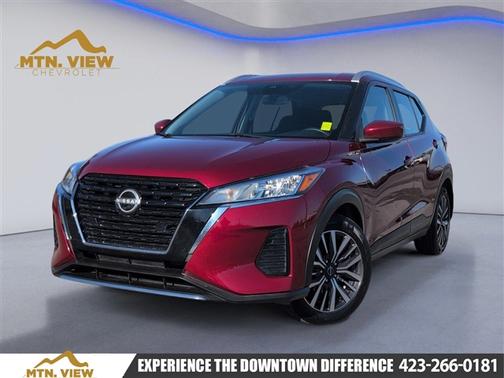 Scarlet Ember 2022 Nissan Kicks SV