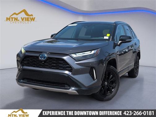 Midnight Black Metallic 2023 Toyota RAV4 Hybrid XSE