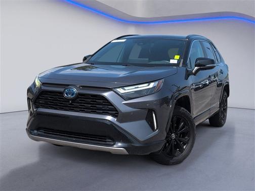 Midnight Black Metallic 2023 Toyota RAV4 Hybrid XSE