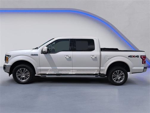White Platinum Clearcoat Metallic 2019 Ford F-150 Lariat