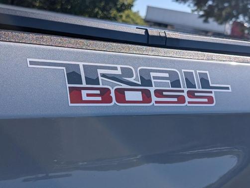 Sterling Gray Metallic 2024 Chevrolet Silverado 1500 Custom Trail Boss