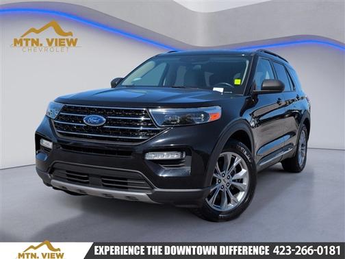 Black 2020 Ford Explorer XLT