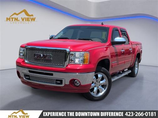 Fire Red 2010 GMC Sierra 1500 SLT
