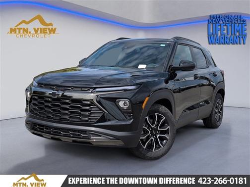 Black 2026 Chevrolet Trailblazer ACTIV