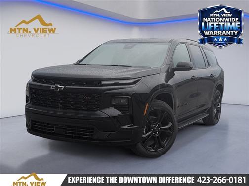 Black 2027 Chevrolet Traverse RS