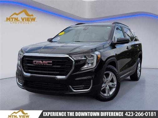 Ebony Twilight Metallic 2022 GMC Terrain SLE
