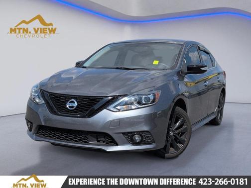 Gun Metallic 2018 Nissan Sentra SR