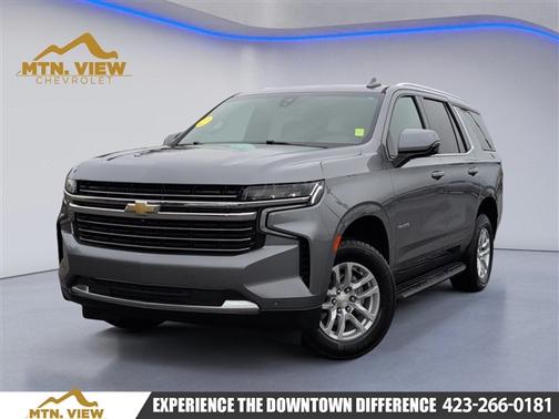 Satin Steel Metallic 2021 Chevrolet Tahoe LT