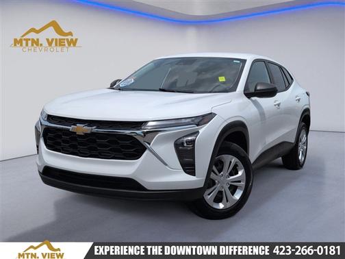Summit White 2024 Chevrolet Trax LS