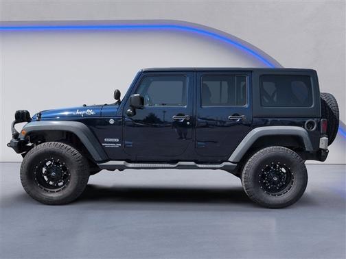 True Blue Pearlcoat 2013 Jeep Wrangler Unlimited Sport