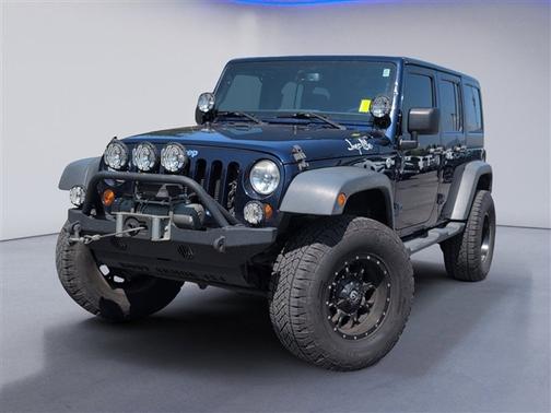 True Blue Pearlcoat 2013 Jeep Wrangler Unlimited Sport