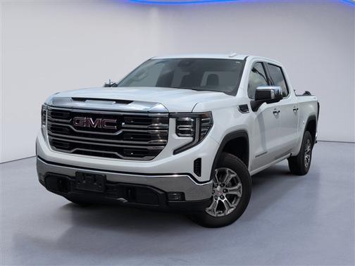 White 2025 GMC Sierra 1500 SLT