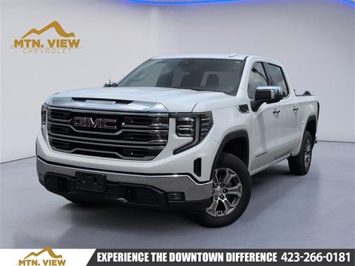White 2025 GMC Sierra 1500 SLT