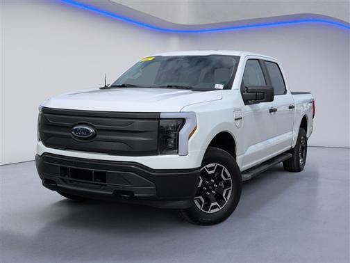 White 2022 Ford F-150 Lightning Pro