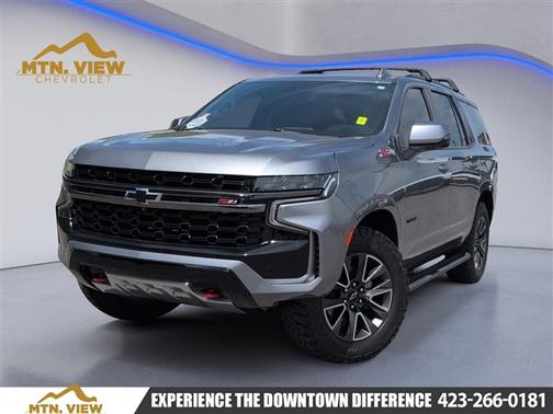 Satin Steel Metallic 2022 Chevrolet Tahoe Z71