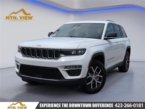 Bright White Clearcoat 2024 Jeep Grand Cherokee Limited
