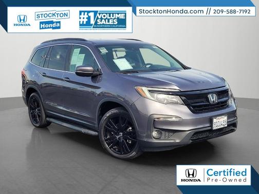Modern Steel Metallic 2022 Honda Pilot Special Edition