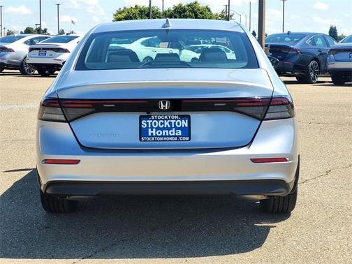 Solar Silver Metallic 2026 Honda Accord LX