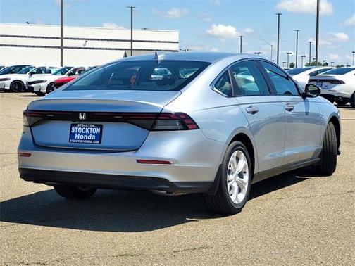 Solar Silver Metallic 2026 Honda Accord LX