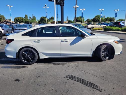 Platinum White Pearl 2026 Honda Civic Si Base