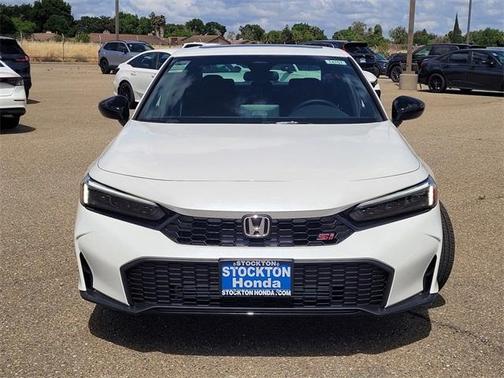 Platinum White Pearl 2026 Honda Civic Si Base
