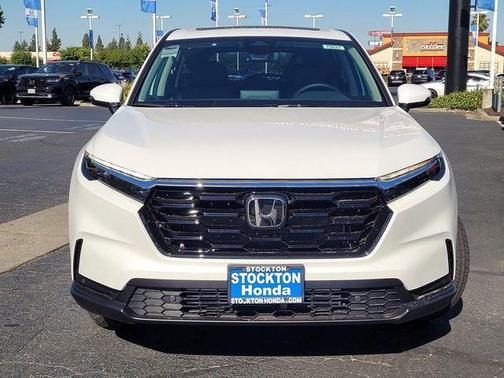 Platinum White Pearl 2026 Honda CR-V EX-L