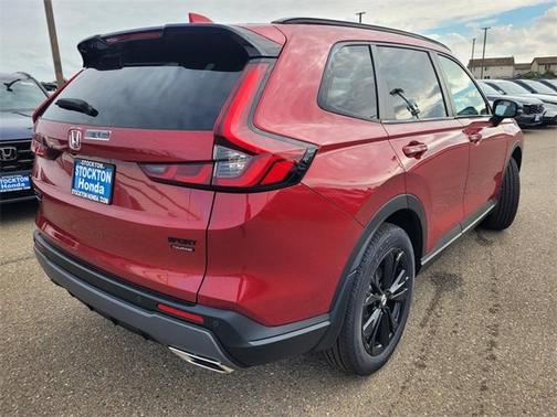 Radiant Red Metallic 2026 Honda CR-V Hybrid Sport Touring
