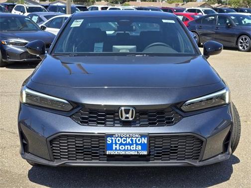 Meteorite Gray Metallic 2026 Honda Civic Sport