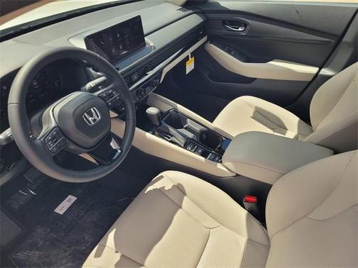 Platinum White Pearl 2026 Honda Accord Hybrid EX-L