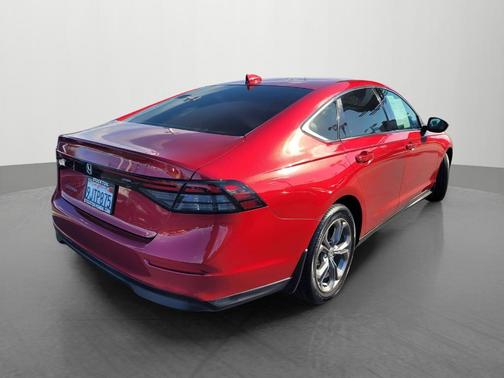 Radiant Red Metallic 2024 Honda Accord EX
