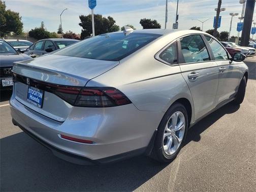 Solar Silver Metallic 2026 Honda Accord Hybrid EX-L
