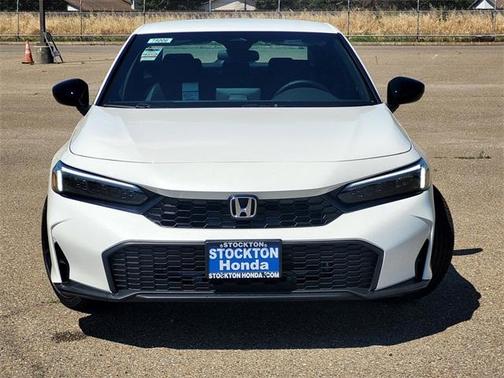 Platinum White Pearl 2026 Honda Civic Sport