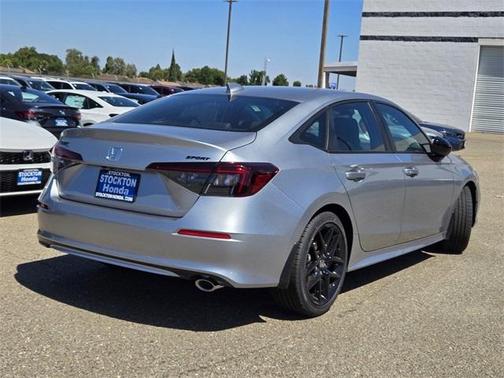 Solar Silver Metallic 2026 Honda Civic Sport