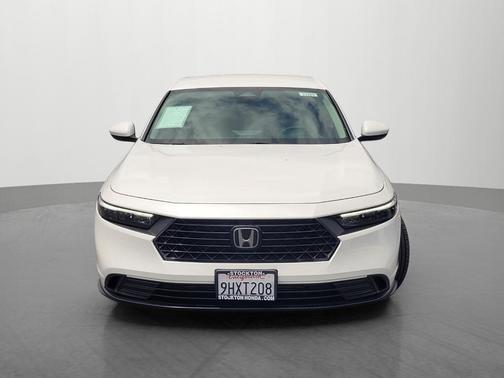 Platinum White 2023 Honda Accord LX